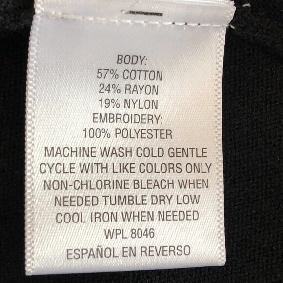 STYLE & CO Heavily Embroidered Top - Picture 11 of 11